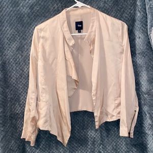 Comfy blazer rose gold color really comfortable used 2x